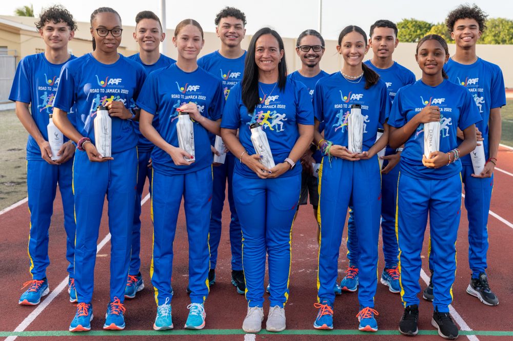 Aruba Bank ta yuda Arubaanse Atletiek Bond cu participacion na CARIFTA