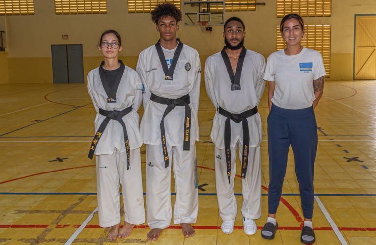 Isabela Bovagard preparando pa su reto internacional.