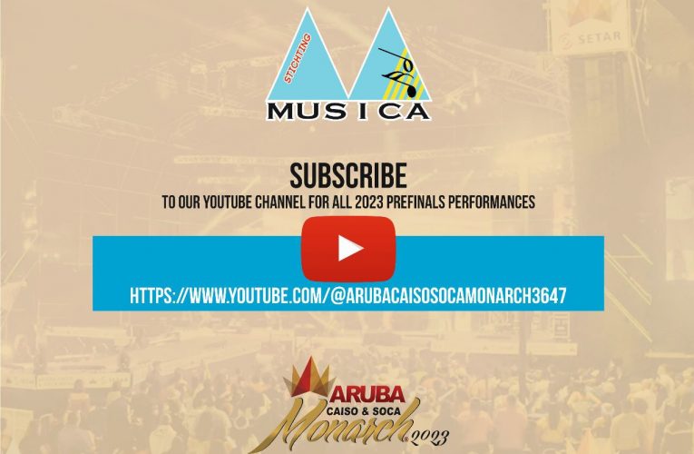 Prefinals di Aruba Caiso & Soca Monarch 2023 ta disponibel riba YouTube y via Telearuba