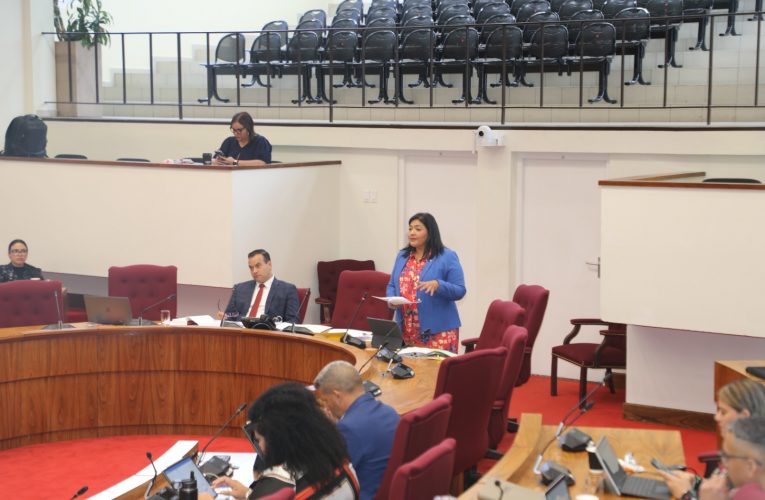 Minister di Finansa Xiomara Maduro ta refuta oposicion durante reunion publico: