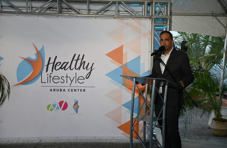 Minister Dangui Oduber: APERTURA DI HEALTHY LIFESTYLE CENTER