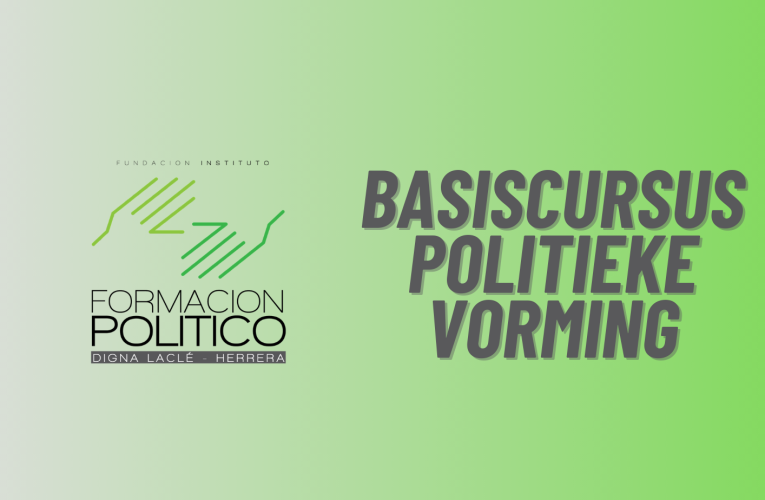 Basiscursus Politieke Vorming ta cuminsa awe!