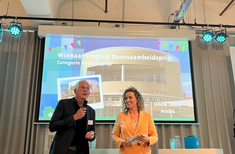 E premio di publico di ‘Erfgoed Duurzaamheidsprijs 2023’ a bay pa Uncle Louis Store!