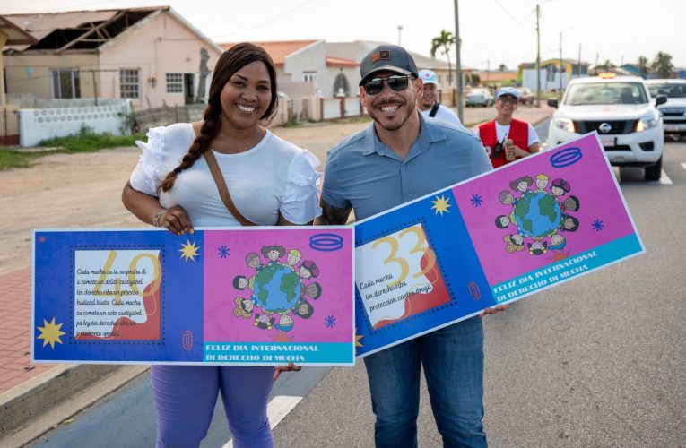 Minister Rocco Tjon: A CELEBRA DIA INTERNACIONAL DI DERECHO DI MUCHA CU “MARCHA PA NOS DERECHONAN”