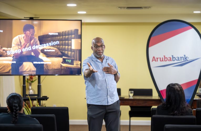 Aruba Bank a organisa un “Wellness Event” pa su empleadonan