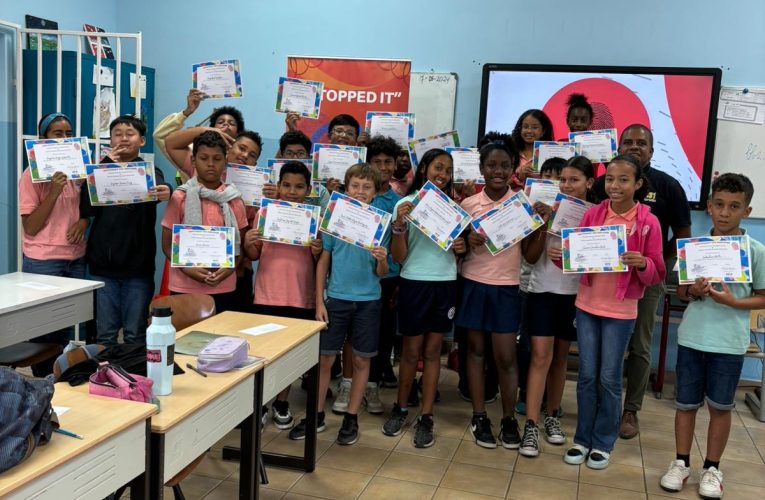 149 Alumno di Sint Dominicus College a participa na I Stopped It