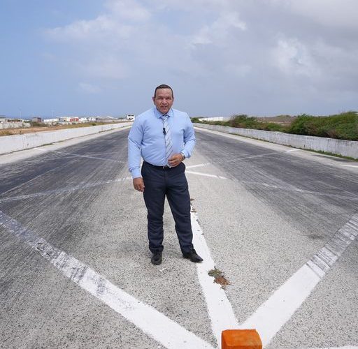 Minister Endy Croes: TA PREMIRA CU E GRAN APERTURA DI E PISTA DI PALO MARGA TA TUMA LUGA DEN LUNA DI SEPTEMBER PROXIMO