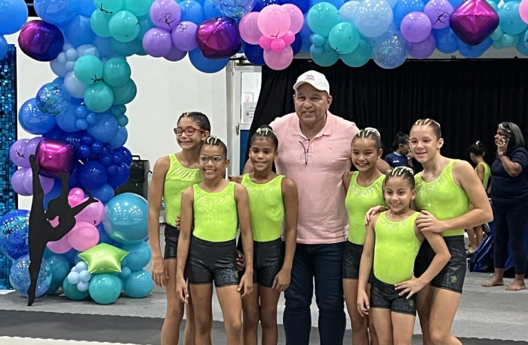 MINISTER ENDY CROES TA DESEA E ATLETANAN DI GIHAE GYMNASTICS EXITO NA COPA GILLING 2024 CU TA TUMA LUGA NA CANCUN, MEXICO