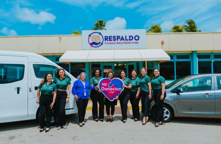 Aruba Bank cu donacion special di AWG 100,000 na Fundacion Salud Mental – Respaldo